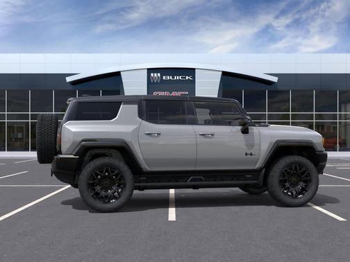 Gray 2026 GMC HUMMER EV SUV 2X