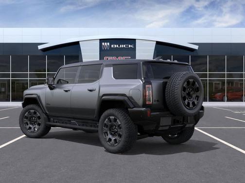 Gray 2026 GMC HUMMER EV SUV 3X