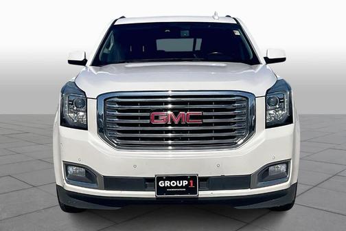 White Frost Tri-Coat 2017 GMC Yukon SLT