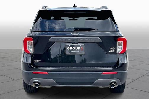 Agate Black 2022 Ford Explorer XLT