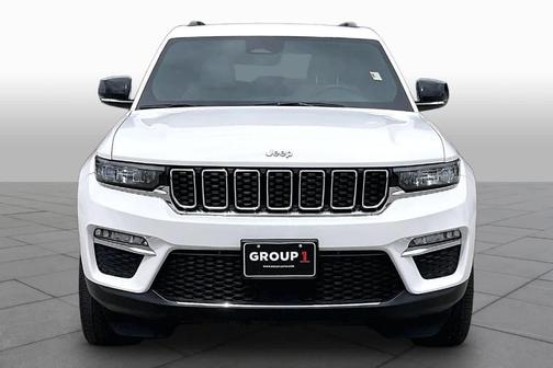 Bright White Clearcoat 2023 Jeep Grand Cherokee Limited