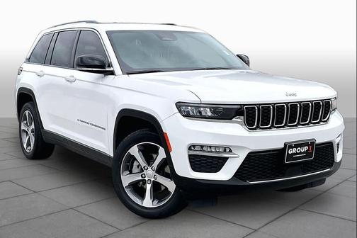 Bright White Clearcoat 2023 Jeep Grand Cherokee Limited