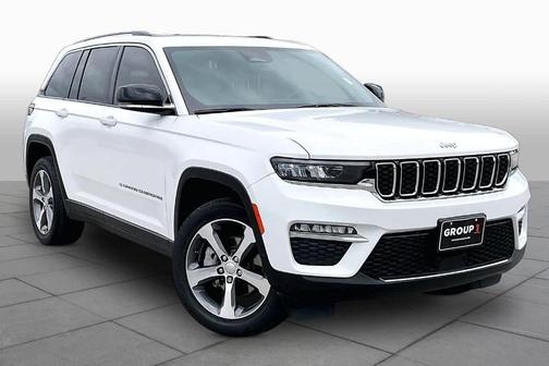 Bright White Clearcoat 2023 Jeep Grand Cherokee Limited