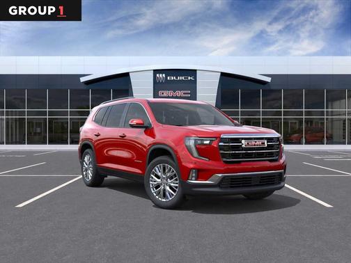 Red 2026 GMC Acadia Elevation