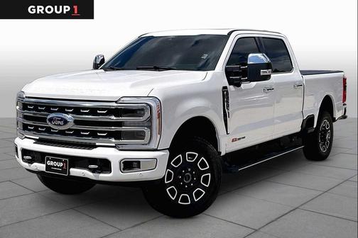 Star White 2024 Ford F-250 Platinum
