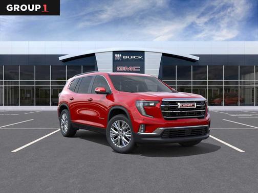 Red 2026 GMC Acadia Elevation