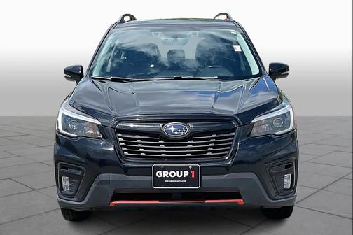 Crystal Black Silica 2021 Subaru Forester Sport