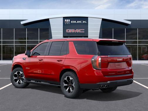 Red 2026 GMC Yukon AT4