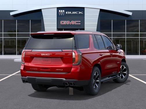 Red 2026 GMC Yukon AT4