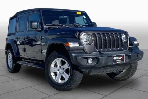 Granite Crystal Clearcoat Metallic 2019 Jeep Wrangler Unlimited Sport