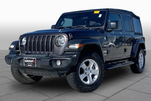 Granite Crystal Clearcoat Metallic 2019 Jeep Wrangler Unlimited Sport