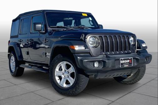 Granite Crystal Clearcoat Metallic 2019 Jeep Wrangler Unlimited Sport