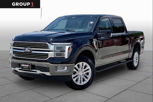 Agate Black Metallic 2025 Ford F-150 King Ranch