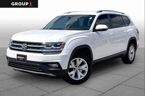 Pure White 2019 Volkswagen Atlas 2.0T SE