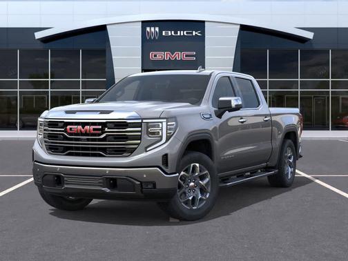 Gray 2026 GMC Sierra 1500 SLT
