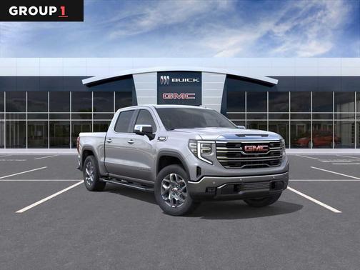 Gray 2026 GMC Sierra 1500 SLT