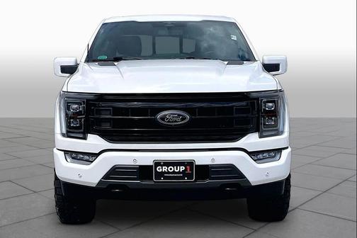 Star White Metallic Tri-Coat 2023 Ford F-150 Platinum