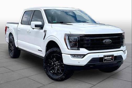 Star White Metallic Tri-Coat 2023 Ford F-150 Platinum