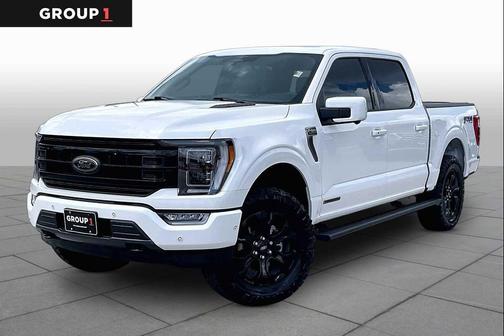 Star White Metallic Tri-Coat 2023 Ford F-150 Platinum