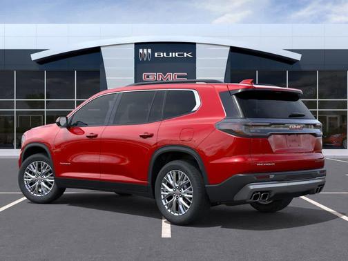 Red 2026 GMC Acadia Elevation