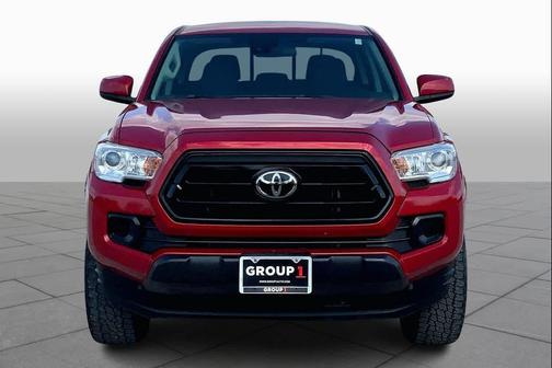 Barcelona Red Metallic 2021 Toyota Tacoma SR