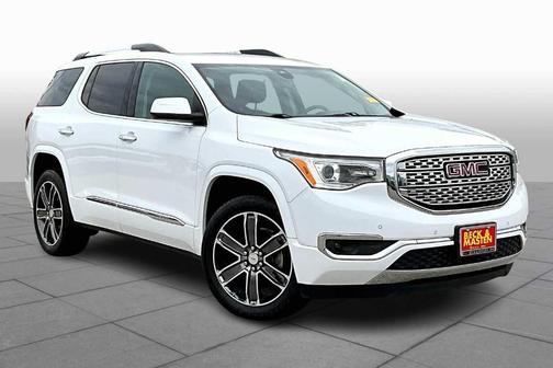 Summit White 2019 GMC Acadia Denali