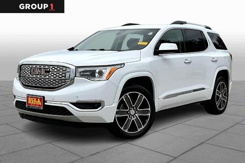 Summit White 2019 GMC Acadia Denali