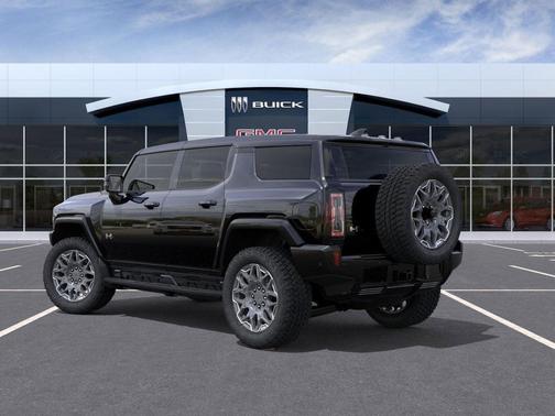 Black 2025 GMC HUMMER EV SUV 3X