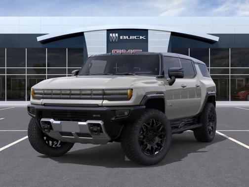 Tan 2026 GMC HUMMER EV SUV 2X