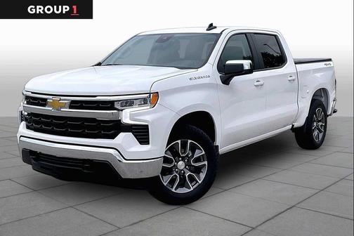 Summit White 2024 Chevrolet Silverado 1500 LT