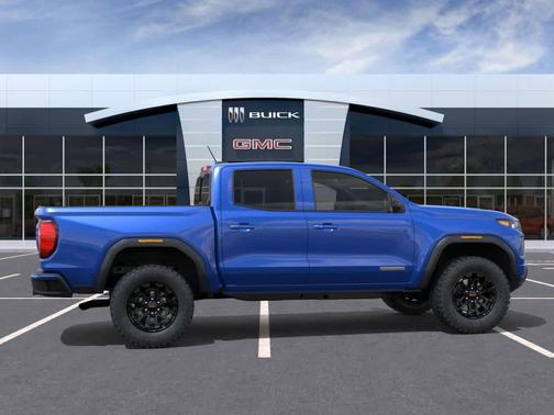 Blue 2026 GMC Canyon Elevation