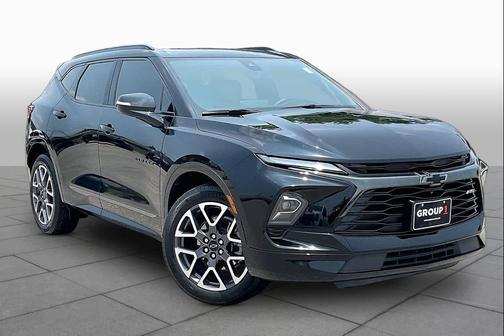 Black 2023 Chevrolet Blazer RS
