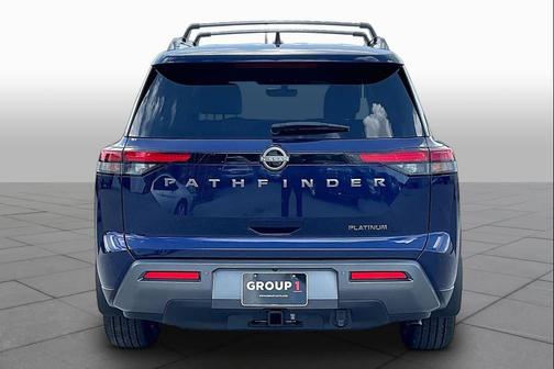 Deep Ocean Blue Pearl 2026 Nissan Pathfinder Platinum