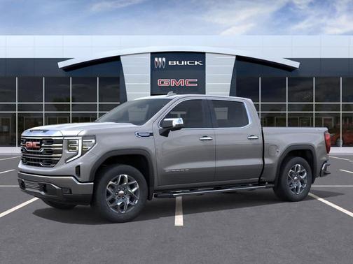 Gray 2026 GMC Sierra 1500 SLT