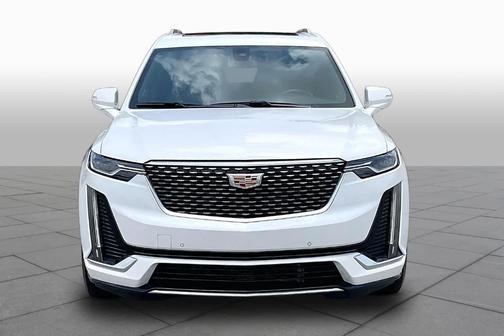 Crystal White Tri-Coat 2024 Cadillac XT6 Premium Luxury FWD