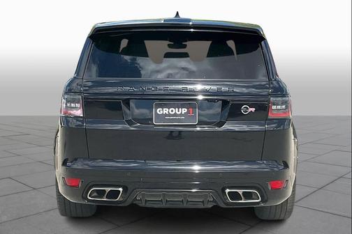 Black 2020 Land Rover Range Rover Sport SVR