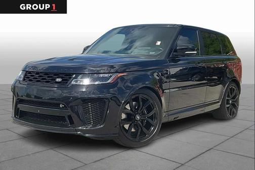 Santorini Black 2020 Land Rover Range Rover Sport 5.0L Supercharged SVR