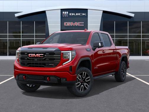 Red 2026 GMC Sierra 1500 AT4