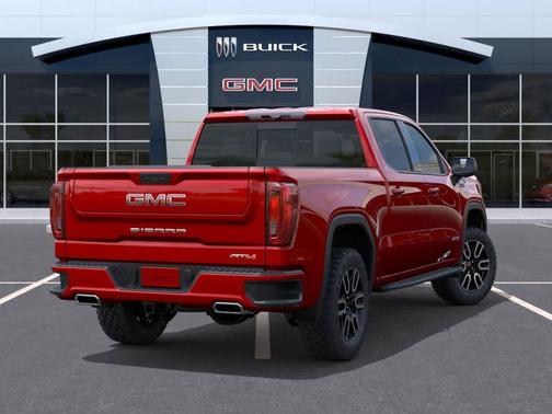Red 2026 GMC Sierra 1500 AT4