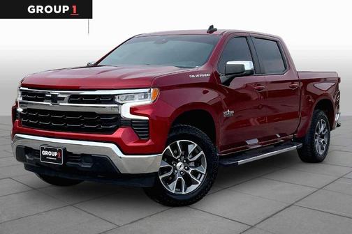 Cherry Red Tintcoat 2022 Chevrolet Silverado 1500 LT