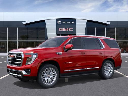 Volcanic Red Tintcoat 2026 GMC Yukon 2WD Elevation