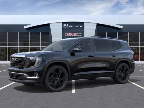 Black 2026 GMC Acadia Elevation