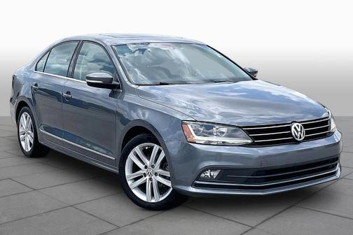 Black 2017 Volkswagen Jetta 1.8T SEL