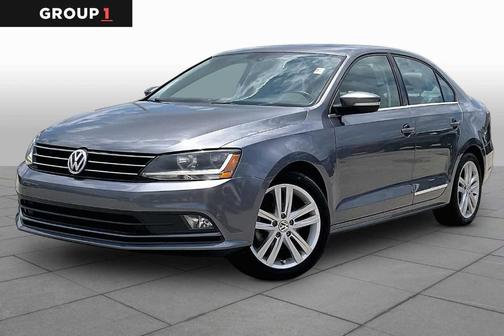 Black 2017 Volkswagen Jetta 1.8T SEL