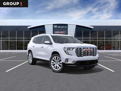 White 2026 GMC Acadia Denali