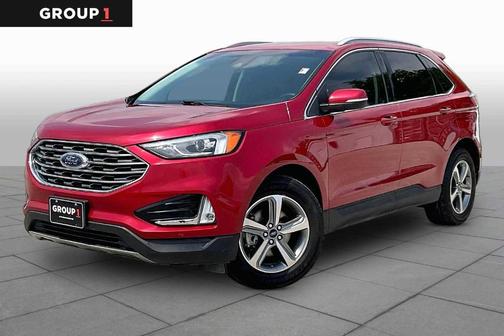 Rapid Red Metallic Tinted Clearcoat 2020 Ford Edge SEL