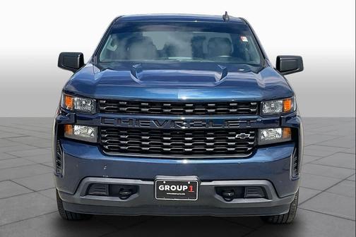 Northsky Blue Metallic 2020 Chevrolet Silverado 1500 Custom