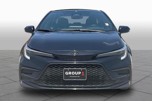 Midnight Black Metallic 2025 Toyota Corolla SE
