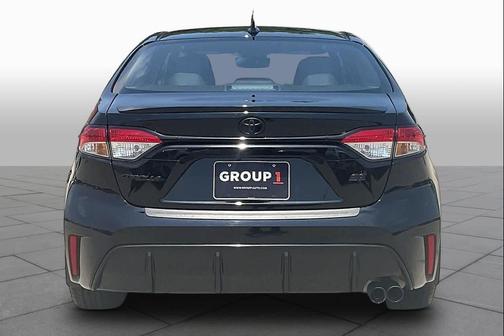 Midnight Black Metallic 2025 Toyota Corolla SE