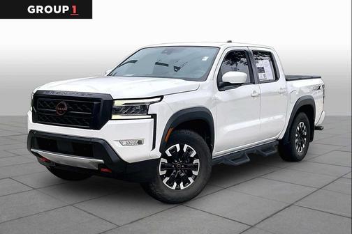 Glacier White 2022 Nissan Frontier PRO-X